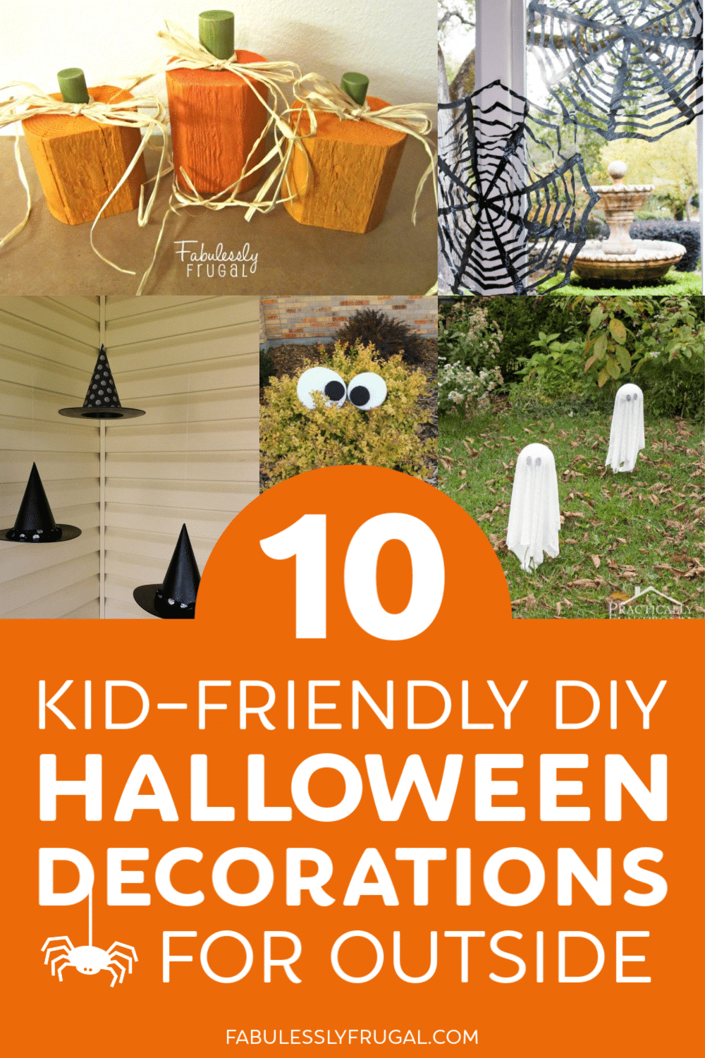 Kid-friendly DIY Halloween decorations for outside