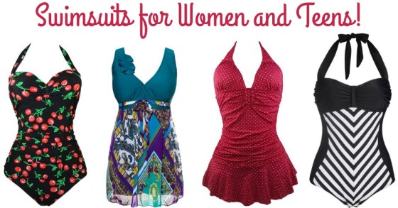 swimsuits for women and teens on amazon