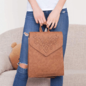 Amazon: Leather Backpack Handbags $17.75 After Code (Reg. $29.59) + Free...