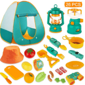 Amazon: Kids Camping Play 26-Piece Set with Tent $27.19 (Reg. $33.99) +...
