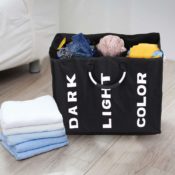 Amazon:  Collapsable 3-section Laundry Bag $15.29 (Reg. $35.99)