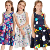 Amazon: Girls' Dresses $6.29 After Code (Reg. $13.98) - Mermaids, Outer...