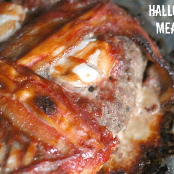 Halloween zombie meatloaf recipe
