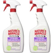 Amazon: Nature's Miracle Just for Cats Litter Box Odor Destroyer Spray...