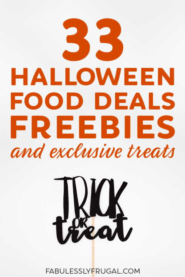 33 Halloween Food Deals and Freebies (2019) Fabulessly Frugal