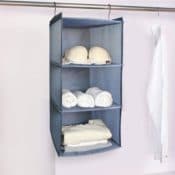 Amazon: 3 Shelf Hanging Closet Organizer in Gray $11.99 After Code (Reg....