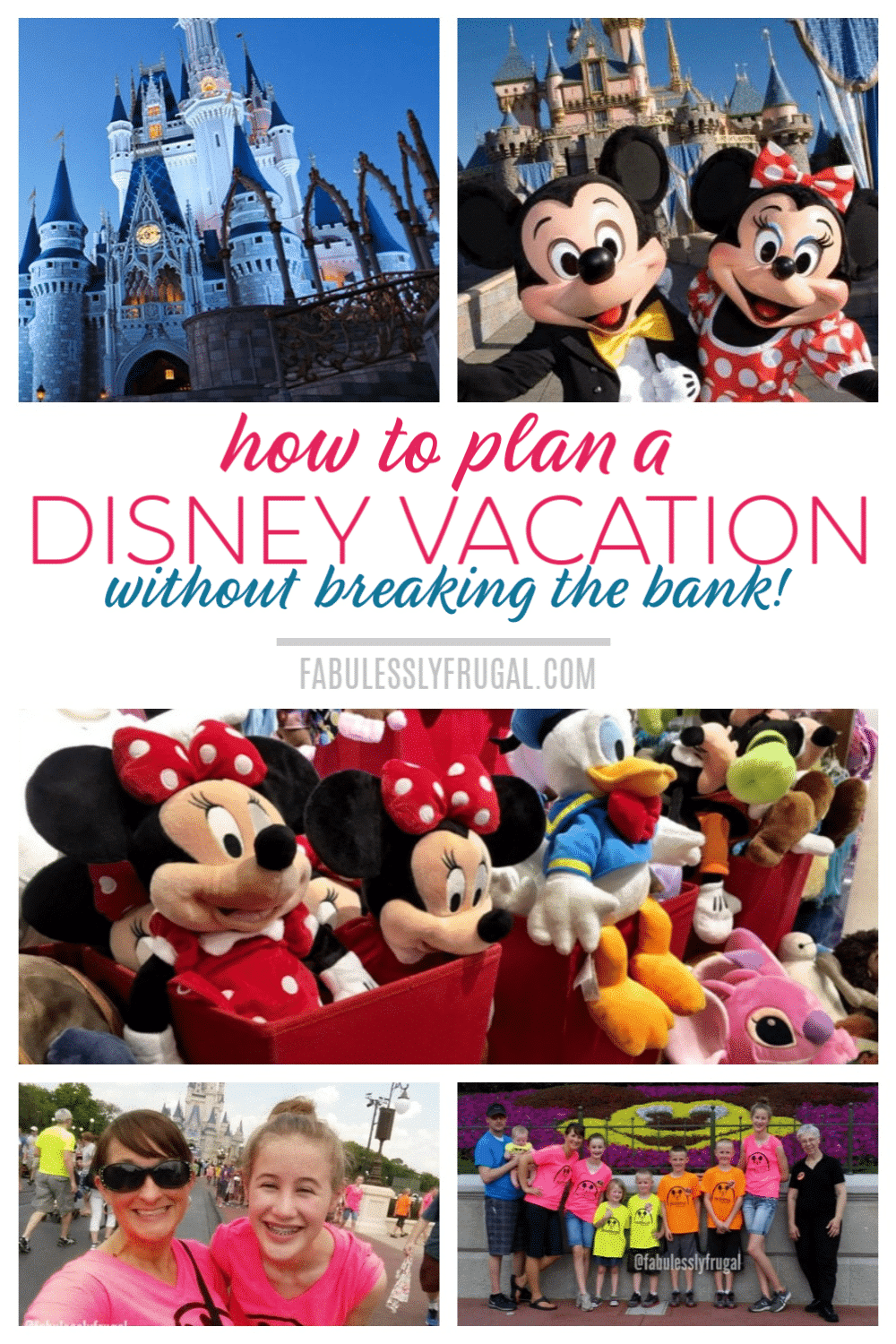 How to plan a disney vacation without breaking the bank