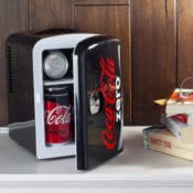 Walmart: Diet Coke Personal 6 Can Mini Fridge with Warming $29 (Reg. $64)