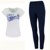 Proozy: 4 Colors! Graphic T-Shirt and True Rock Fleece Lined Leggings $7...