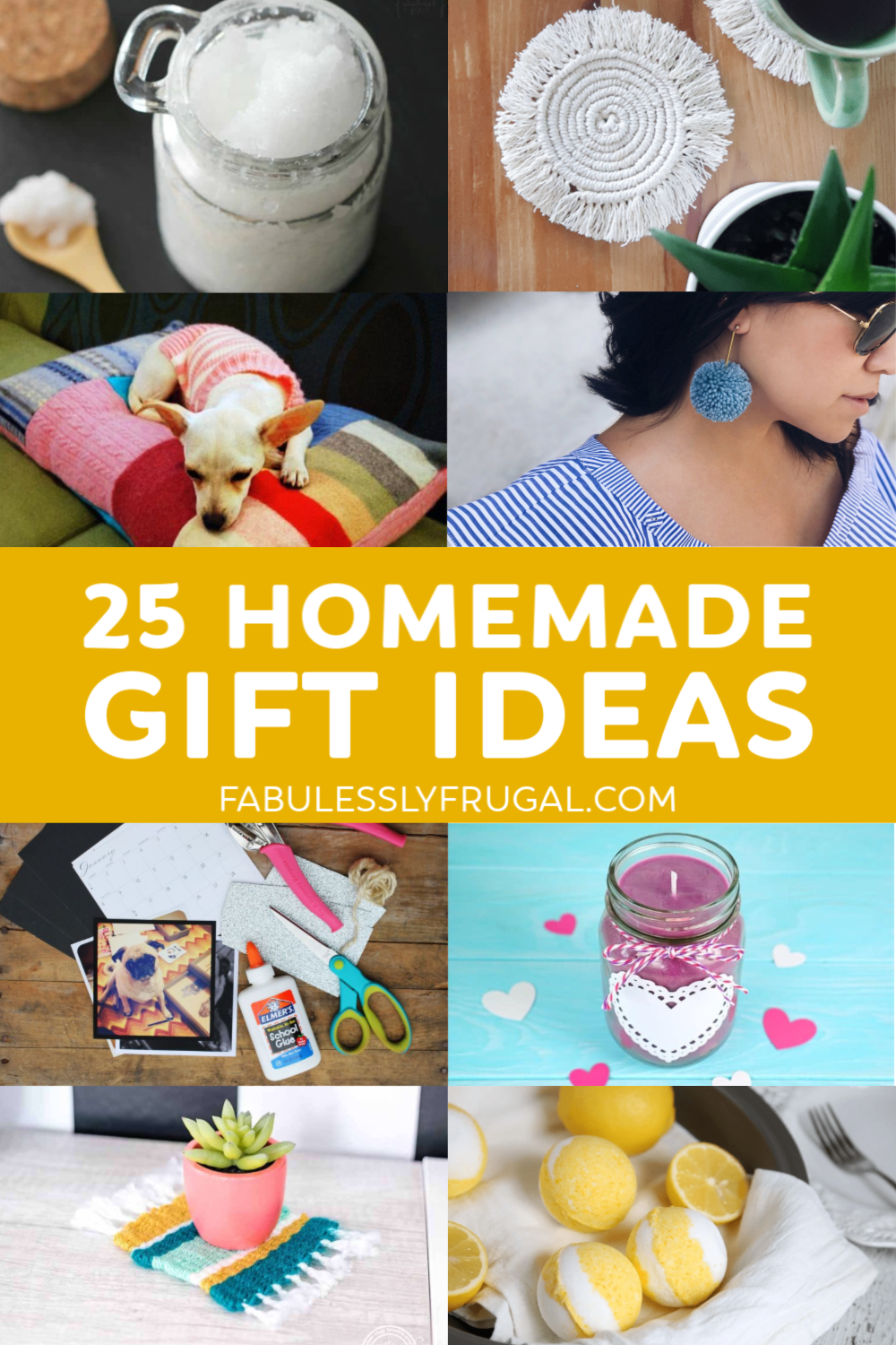 Creative homemade gift ideas