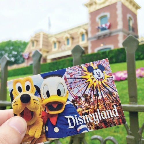 Disneyland card
