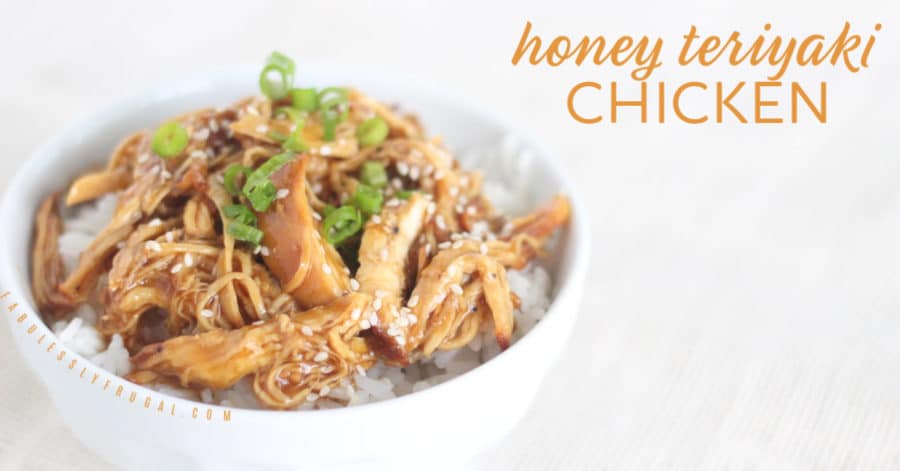 Honey teriyaki chicken instant pot