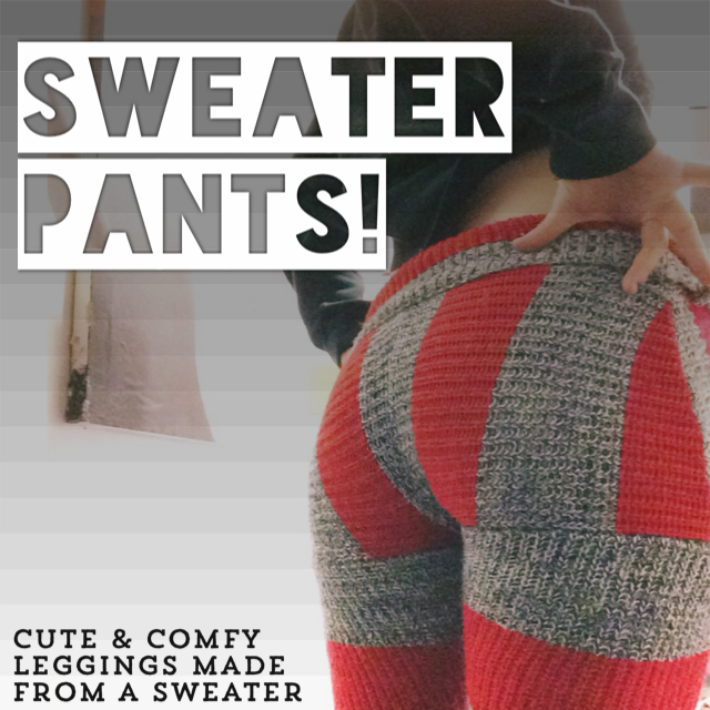 Sweater pants