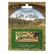 Amazon: $25 Olive Garden Gift Card + Free Shipping
