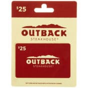 Amazon: Outback Steakhouse Gift Card from $25 + Free Shipping