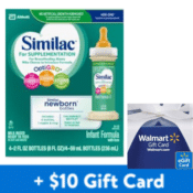 Walmart: : 48-Pack Similac Ready-to-Feed Infant Formula + FREE $10 Walmart...