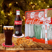 Walmart: 9 Pieces Coca-Cola Glass Collection Christmas Gift Set $9.99 (Reg....
