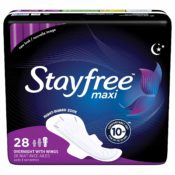Amazon: Stayfree Maxi Overnight Pads with Wings, 28 Count as low as $4.22...