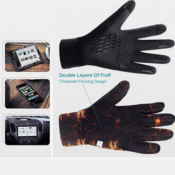 Amazon: Cold Weather Windproof Thermal Touchscreen Gloves $8.49 After Code...