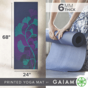Amazon: Gaiam Extra Thick Non Slip Exercise & Fitness Mat $19.99 (Reg....