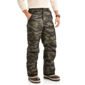 Walmart Holiday Deal! 2 Colors! Men's Cargo Snowboard Pants $16 (Reg. $22.99)