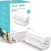 Amazon: TP-Link Kasa 2-Outlet Smart WiFi Plug, Works with Alexa & Google...