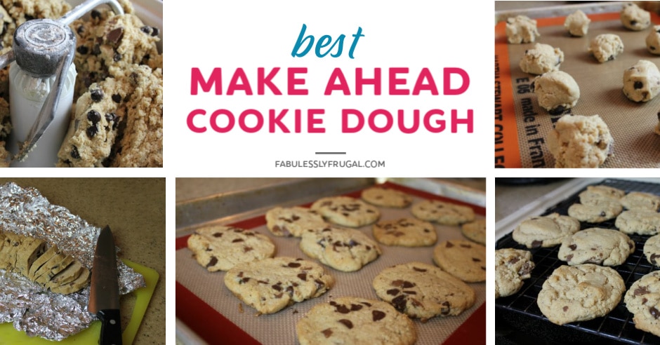 Best make ahead cookie dough recipe