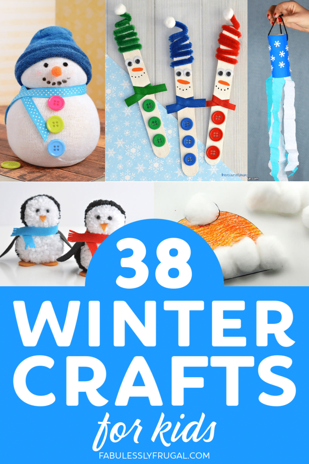 DIY winter crafts for kids