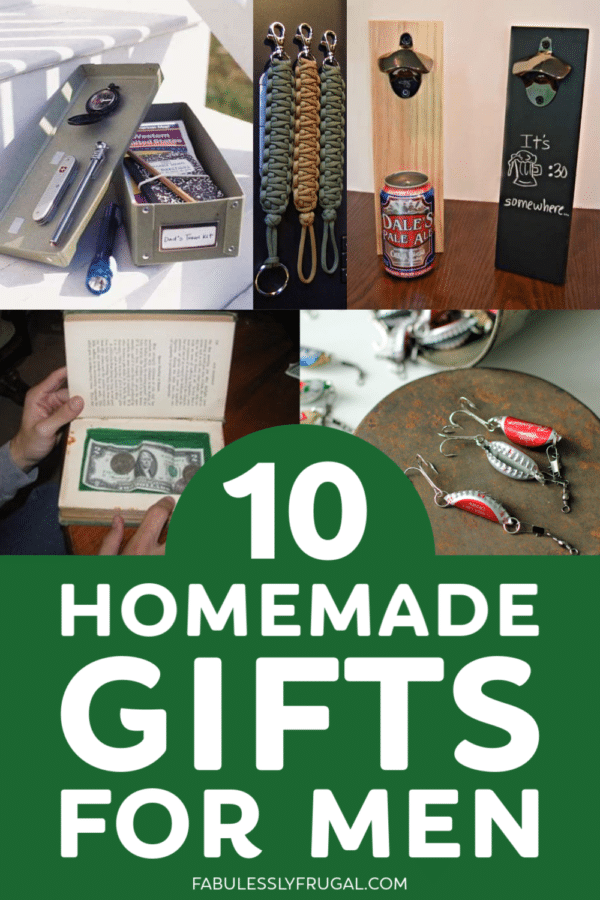 10 Easy DIY Gift Ideas for Men (That They'll Actually Use) - Fabulessly ...