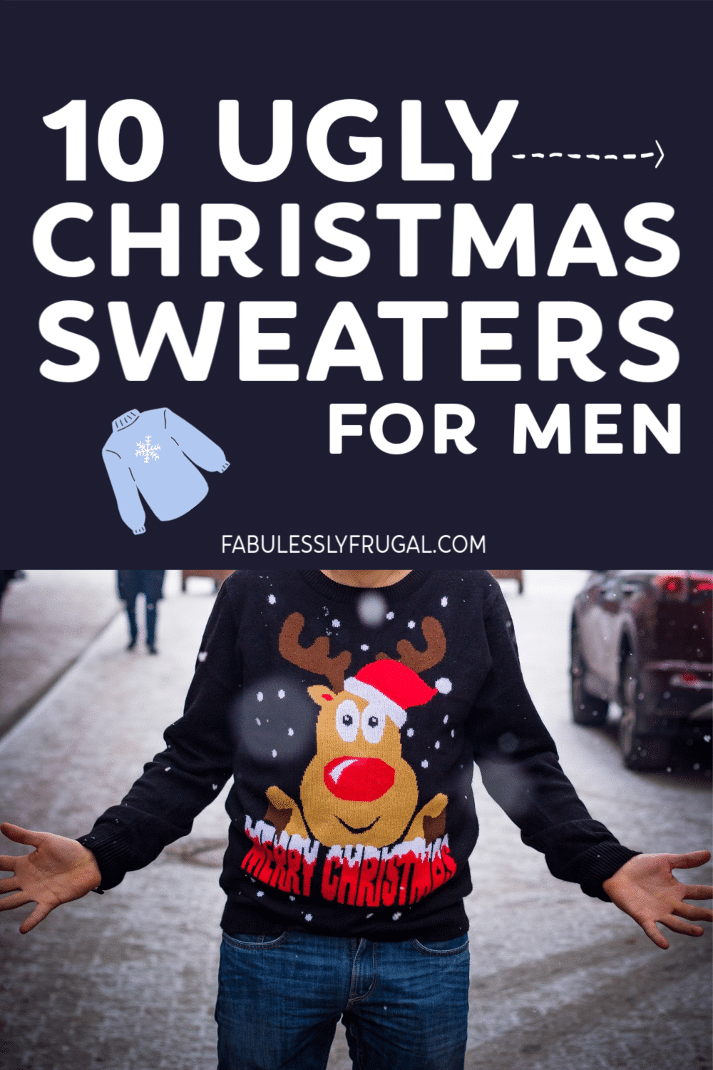 Mens ugly Christmas sweaters