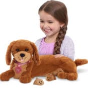 Amazon Cyber Week! Magic Mommy Surprise Animated Plush Toy in Brown $19.99...
