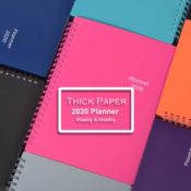 Amazon: 2020 Weekly & Monthly Planner $4.99 After Code (Reg. $9.99)...