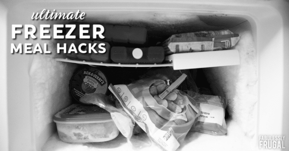 Tips for freezer meals