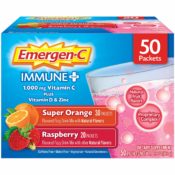 Amazon: 50 Count Emergen-C Immune+ Vitamin C 1000mg Powder Packets $9.99...