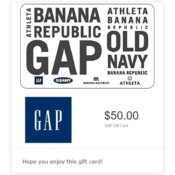 Amazon: $50 GAP Brands eGift Card Just $40 After Code!