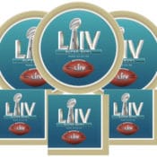 Amazon: 54 Pack NFL Super Bowl LIV Party Supplies $22.99 (Reg. $25)
