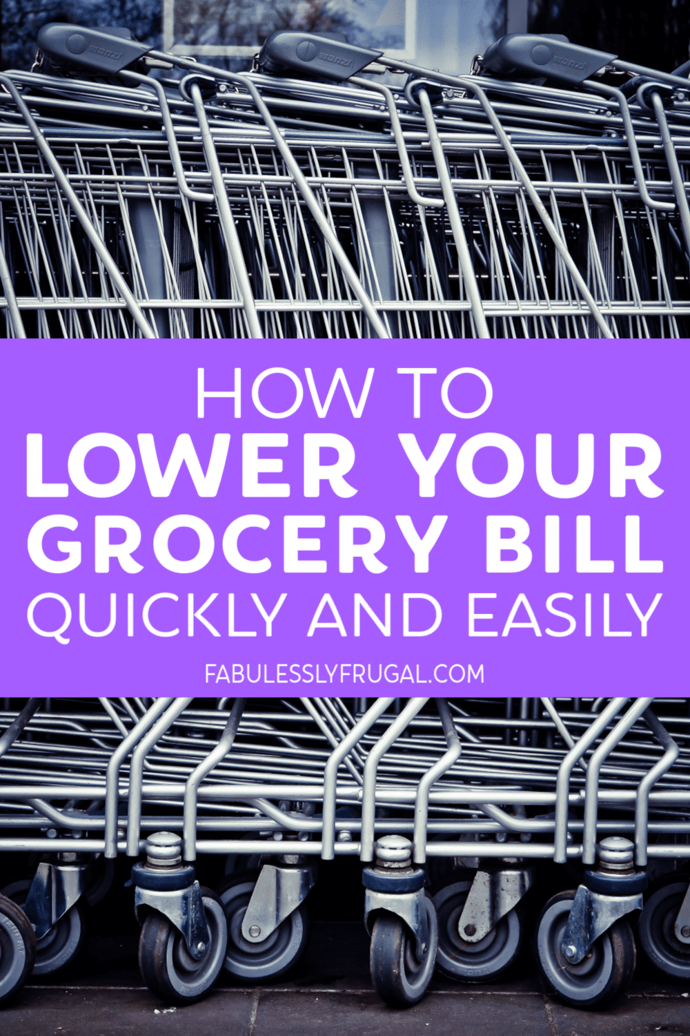 Lower grocery bill
