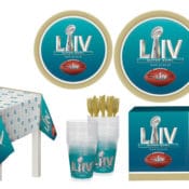 Walmart: Party City Super Bowl Tableware Supplies for 18 Guests $14.99...