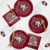 Amazon: San Francisco 49ers Tailgating Kit, Serves 8 $14.99 (Reg. $21.75)...