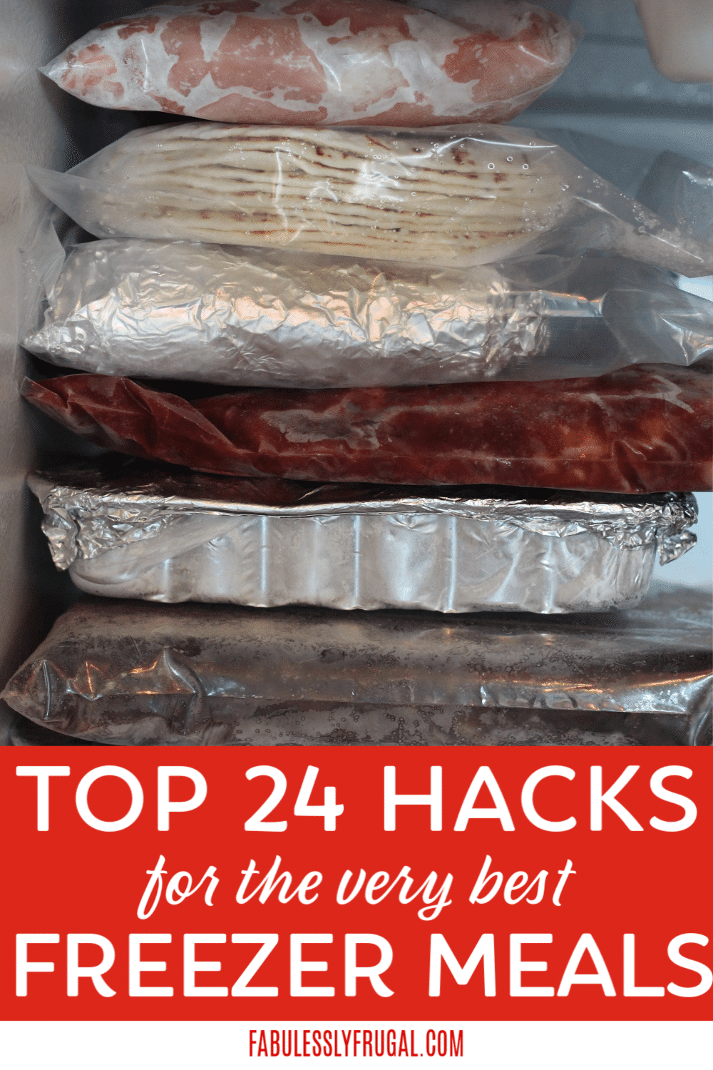 24 Hacks for Your Next Freezer Meal Making Session! Recipe - Fabulessly  Frugal