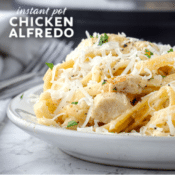 Instant pot chicken alfredo pasta