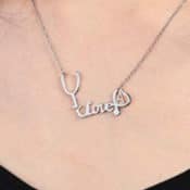 Amazon: Nurse Initial Necklace with Heart and Stethoscope $4.95 After Code...