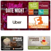 Fandango: 15% Off Gift Card Orders $50 Up After Code - Includes Dinner...
