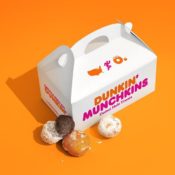 Dunkin' Donuts: $2 10-Ct Munchkins Treats + More