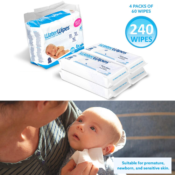 Amazon: 240-Count WaterWipes Unscented Baby Wipes as low as $10.14 (Reg....