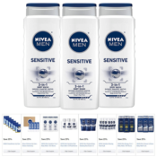 Amazon: 3 Bottles NIVEA Men 3-in-1 Body Wash as low as $6.77 (Reg. $14.97)...