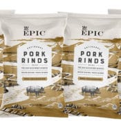 Amazon: 4-Pack EPIC Pork Rinds, 2.5 oz bags as low as $9.02 (Reg. $16)...
