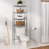 Amazon: 4-Tier Metal Bathroom Shelf $28.98 (Reg. $61.99) + Free Shipping