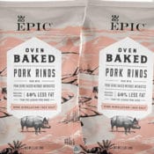 Amazon: 4 Bags EPIC Pork Rinds, Pink Himalayan Salt as low as $7.87 (Reg....