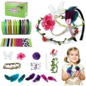 Amazon: 60-Pcs. Creativity Headbands Craft Kit Hair Accessory Set for Kids...